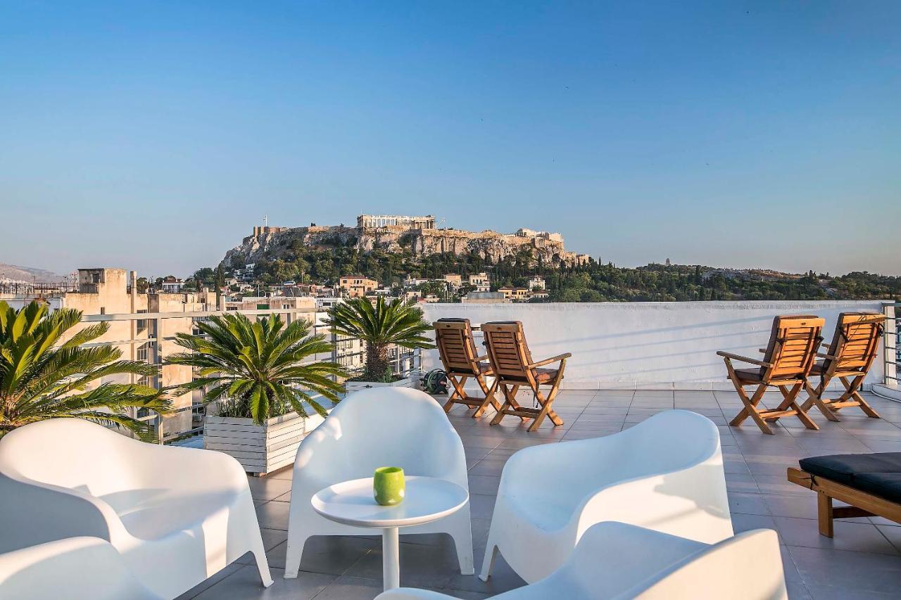 Acropolis Panorama View Penthouse With Private Terraces A Contemporary Parthenon Apartment Athens Exterior photo
