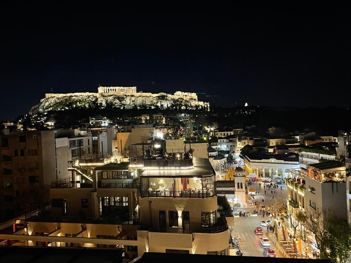 Acropolis Panorama View Penthouse With Private Terraces A Contemporary Parthenon Apartment Athens Exterior photo
